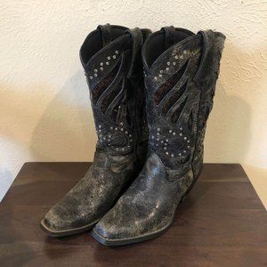Durango black sparkly boots